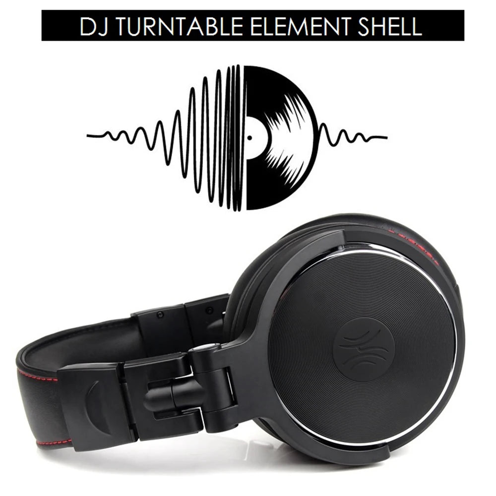 Wired Headphones Professional Studio Pro 10/30/50 DJ Headphones With Microphone Over Ear HiFi Hi-Res Monitor Headset