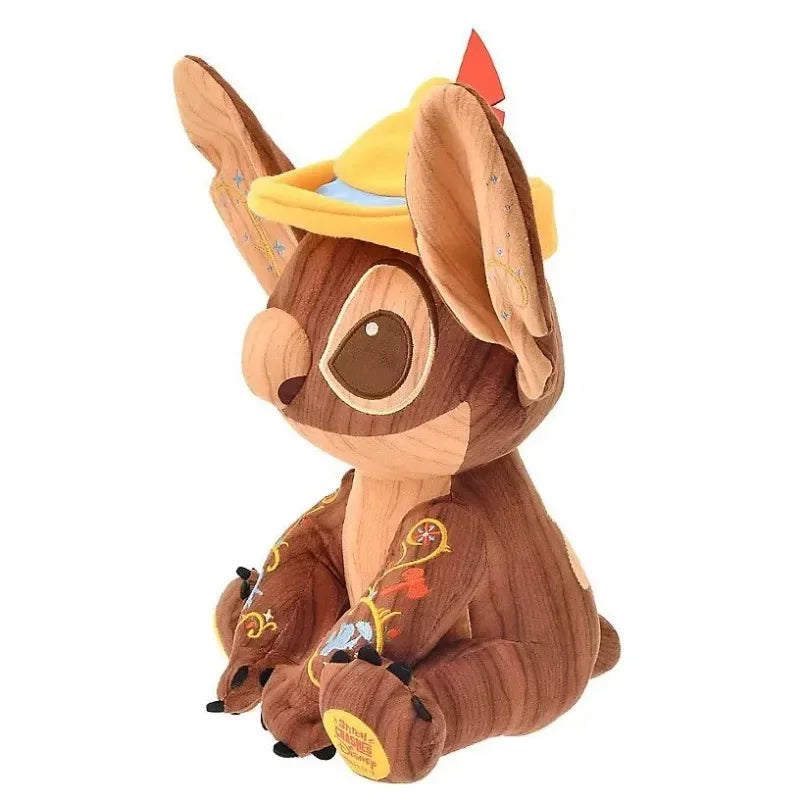 Cartoon Lilo & Stitch 2024 Limited Edition Stitch Rose Doll Plush Toy Kawaii Comfort Doll Birthday Gift for Girls Genuine Disney