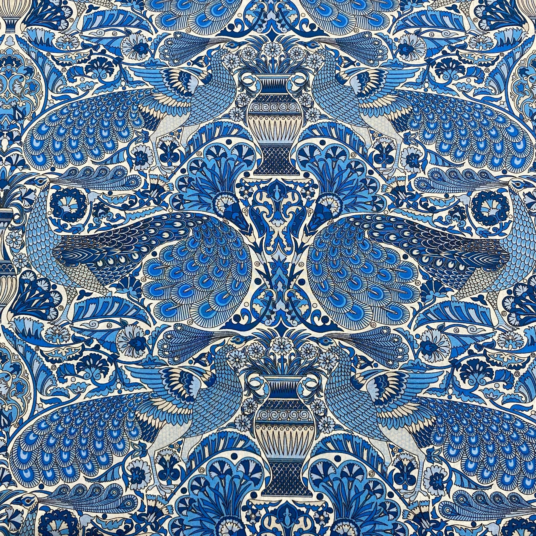 1/2/5M 80s 100%Cotton Poplin Print Liberty copy Oscars tana lawn cotton Fabric DIY handmade Sewing Dress Clothing Designer cloth