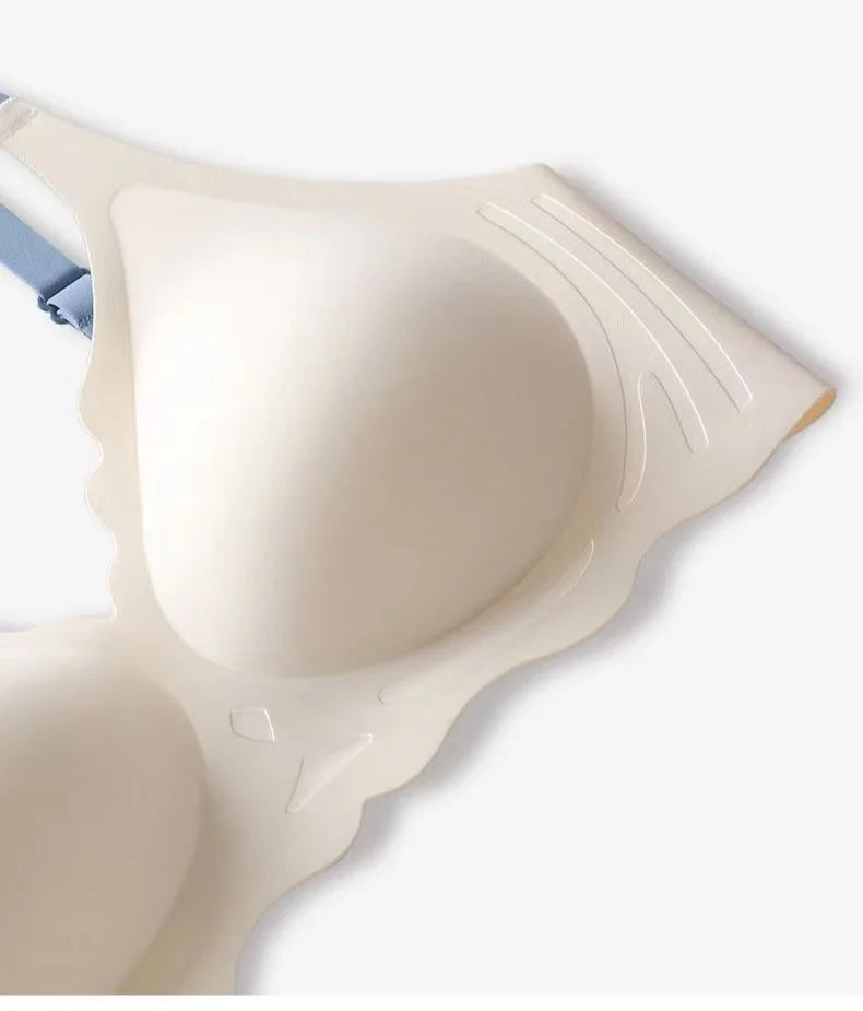 Womens Seamless Wireless Push Up Bralette