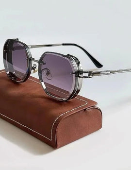 Steampunk Sunglasses For Men Punk Retro Trendy Vintage Fashion Glasses