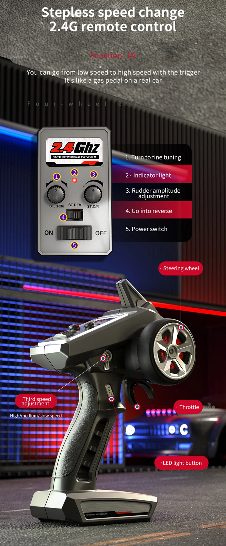 ZLL SG116 MAX/PRO 1:16 High Speed Drift Racing 80KM/H Or 40KM/H Brushless Motor 4WD RC Car Off Road Car Toys