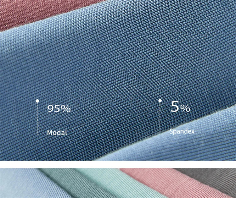 3-Pack Men’s Modal Graphene Boxer Shorts – Antibacterial Crotch, Comfortable Fit