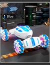 RC Stunt Car With Music Lights Double Remote Control 360° Degree Rotation Off Road Kids Rc Drift Car Toy