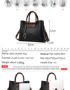Luxury Shoulder Crossbody Bags for Women Soft Leather Designer Purses and Handbags Female Casual Totes Sac Ladies Hand Bag
