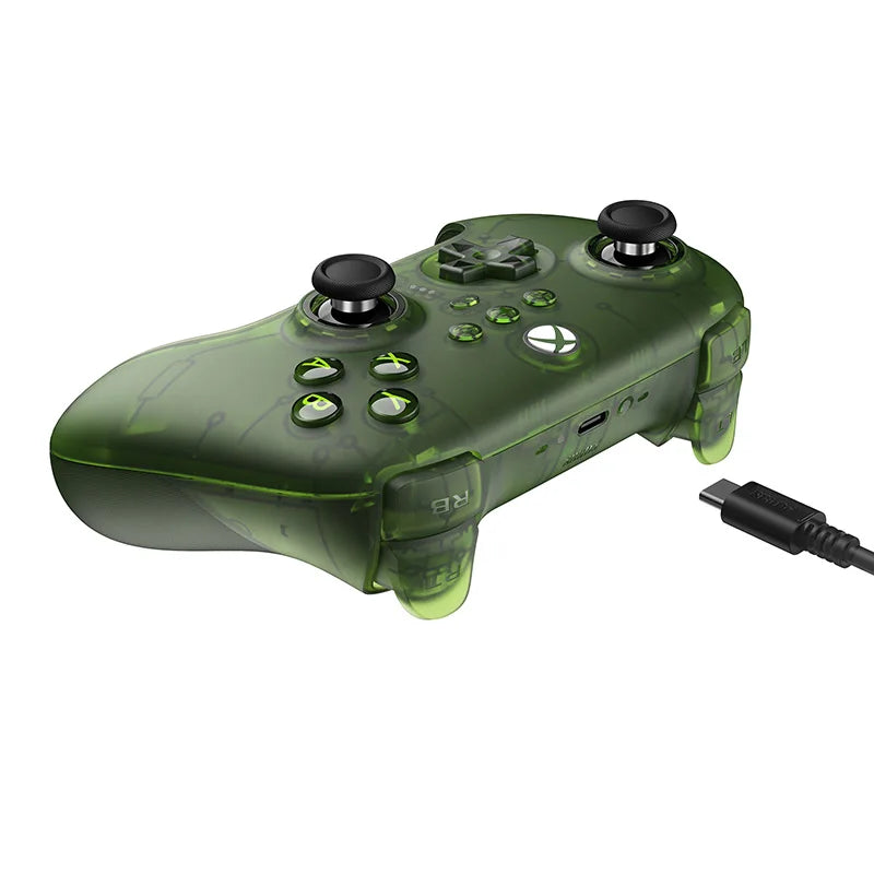 Wireless Gaming Controller with Hall Effect Joysticks for Xbox and PC