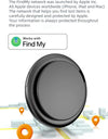 Mini Global Position Systm Tracker Apple Find My Compatible Slim Design Global Location Anti-Lost Device For  Luggage Long Battery Life