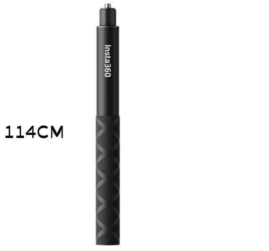 114cm Invisible Selfie Stick for Insta360 X5 X4 X3 GO 3S Ace Pro ONE RS