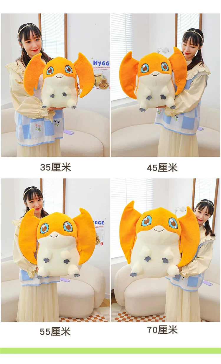 Cute Digital Beast Plush Toy Soft Cuddly Pillow