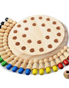 Children Kids Memory Match Stick Chess Wooden Chess Checkers Board Game Family Party Game Puzzle Baby Educational Toys