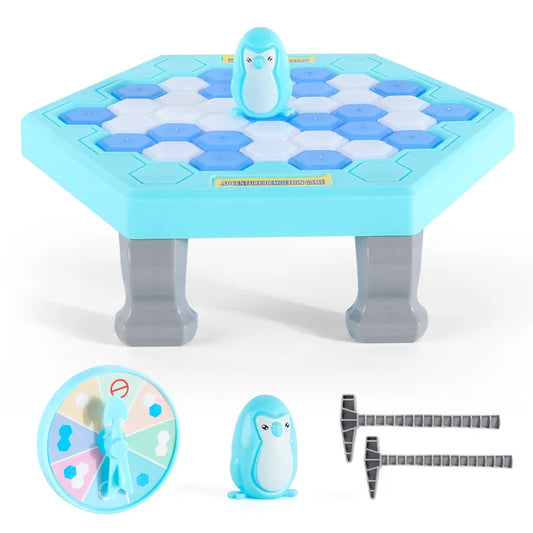 Mini Save The Penguin Penguin Ice Breaking Great Family Funny Desktop Game Kid Toy Gifts Who Make The Penguin Fall Off Lose Game