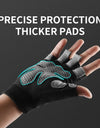 Sports Fitness Men And Women Weightlifting Breathable Non-Slip Silicone Half-Finger Cycling Gloves