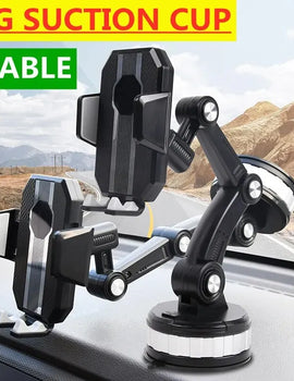 Car Phone Holder Stand Universal Dashboard Car Clip Mount GPS Bracket Sucker Cup Car Mobile Phone Support in Car For All Phones