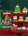 Knew Built Christmas Micro Mini Building Blocks Toys - Santa Claus, Christmas Tree, Reindeer, Snowman Elements - Perfect Gifts