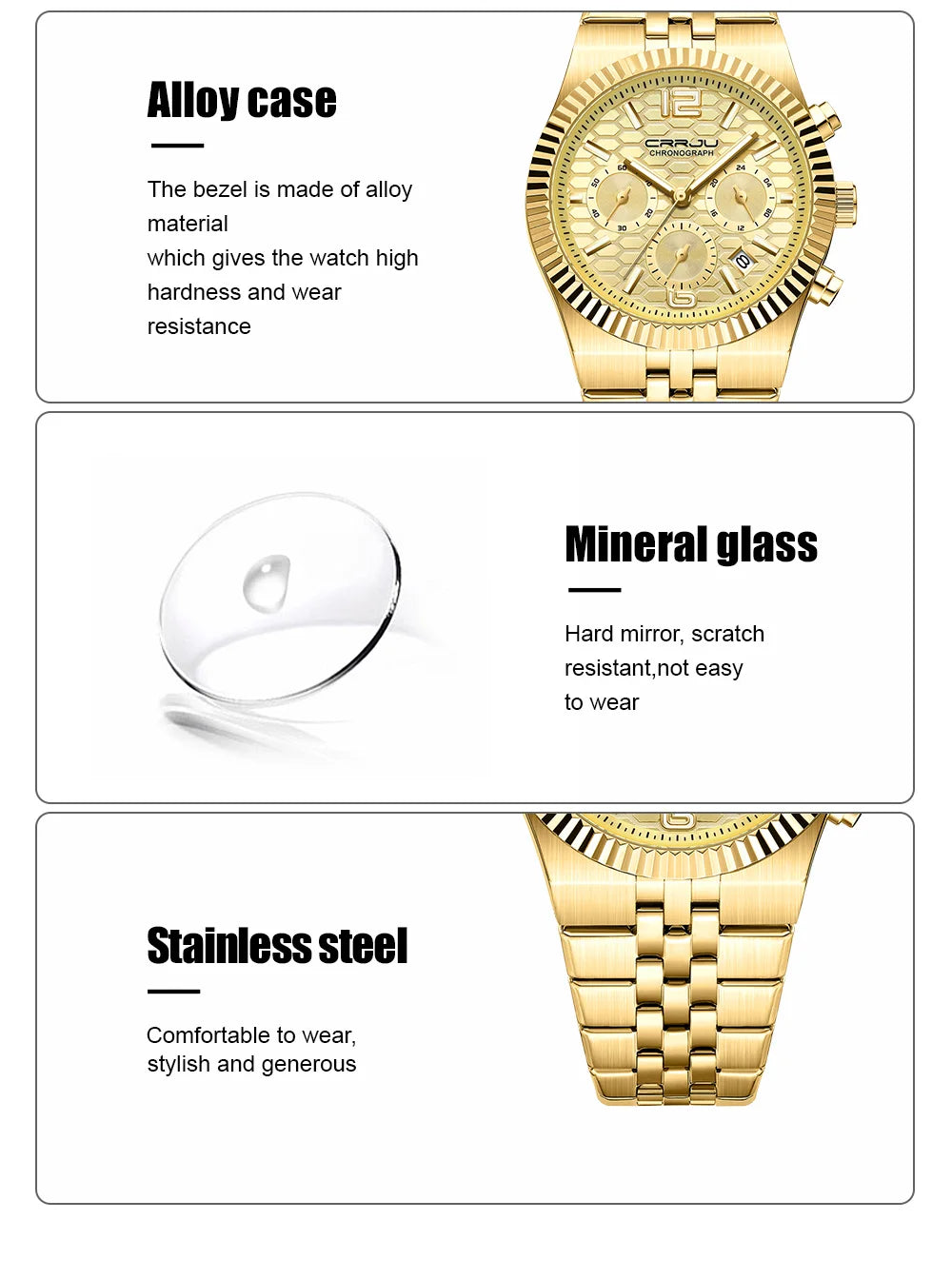 Classic Men's Automatic Date Watch Stainless Steel Quartz Elegant Round Case Luminous Versatile Fashion Night Light 2323