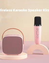 Karaoke Wireless Dual Microphones Machine KTV DSP System Bluetooth Speaker HIFI Stereo Surround
