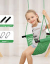 U-shape Children Swing Indoor Outdoor Baby Home Courtyard Rope Net Seat Hanging Chair Playground Equipment