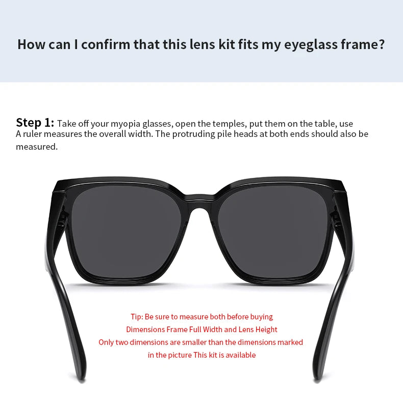 Fit Over Polarized Sunglasses UV400 Anti-Glare Driving Eyewear for Prescription Glasses Men Women