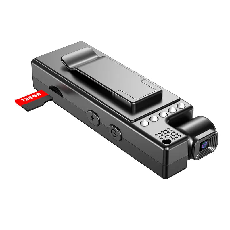 1.3inch Screen 1080P Sports HD Mini Camera Portable Digital Video Recorder BodyCam Infrared Night Vision Police Camcorder