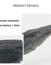 1pc Large Mosasaurus Megalodon Shark Dinosaur Figures Realistic Model Marine Animal Life Toy for Collection Party Favor Kid Gift