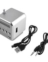 Rechargeable Portable radio FM portable mini radio Mini High Bluetooth Portable Voice Suitable for computer cell phone MP3 music