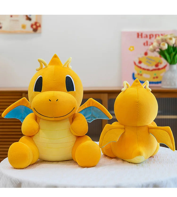 Pokémon Dragonite Plush Toy Soft Stuffed Pillow Doll 17cm 27cm