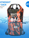 30L 15L Waterproof Dry Bags With Wet Separation Pocket Backpack For Kayaking Boating Swimming Outdoor Sports Bag XAZ9