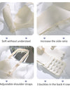 Women’s Brand Low-Cut Push-Up Bra – Soft, Comfortable Wireless Fashion Bralette
