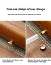 Tea Tray Home Small Solid Wood Pear Wood Dry Soaking Platform Water Storage Tea Set Tea Tray Wooden Tray