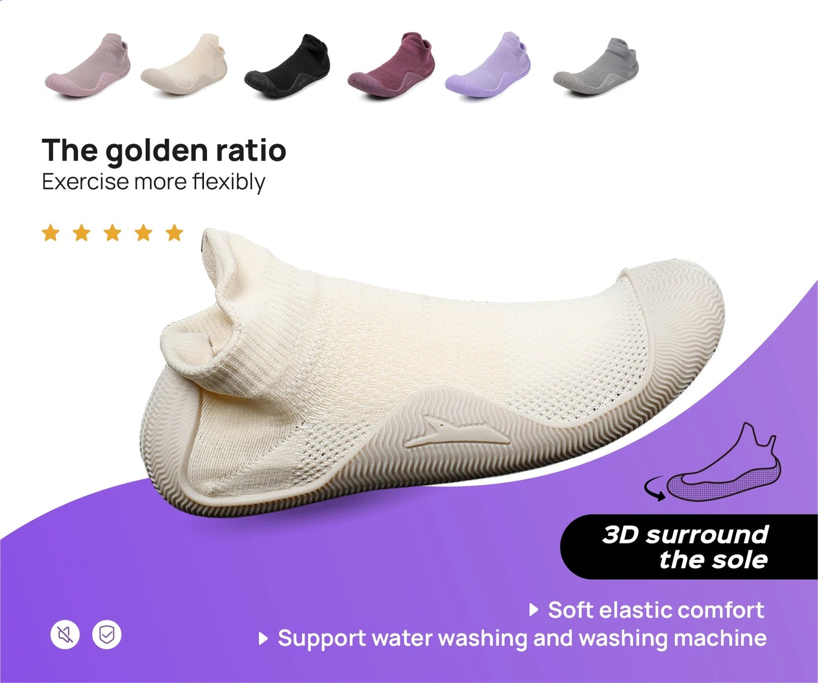 Barefoot Shoes Socks Shoes Beach Shoes Fitness Shoes Yoga Shoes Driving Shoes Sports Shoes Thin Soles Casual Shoes