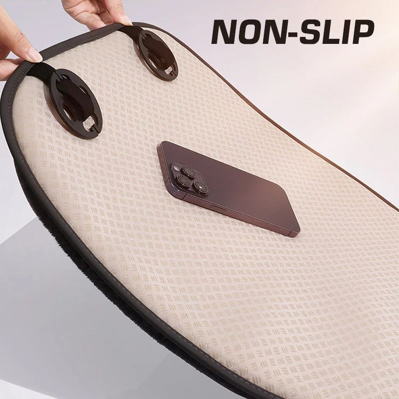 Heated Car Seat Cover USB 30' Fast Car Seat Heater Warm Plush Comfortable Heating Hot Car Seat Cushion Seat Heating Cover Pads
