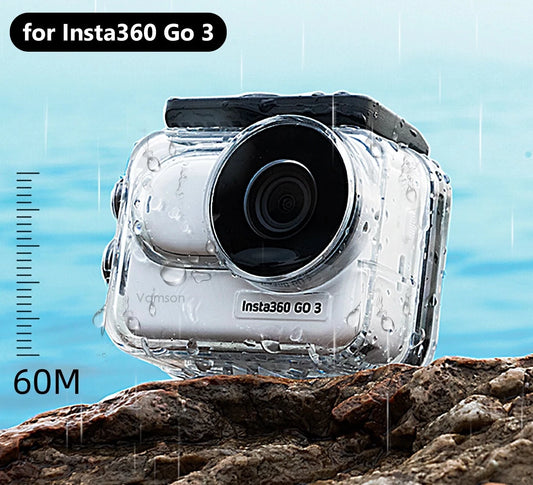 for Insta360 GO3 Case Waterproof 60M Housing Diving Protective for Insta360 GO 3 Camera Underwater Cover Accessories