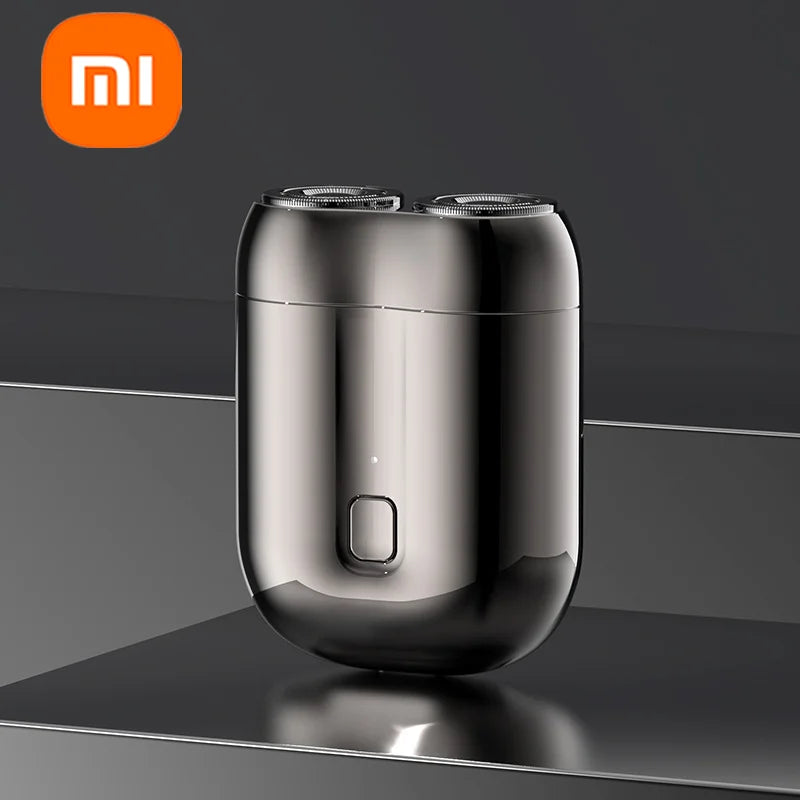 Xiaomi Double-headed Mini Magnetic Shaver Type-C Charging Silent Washable Electric Shaver Portable Men Women Electric Razor