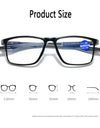 Ultralight Anti Blue Ray Reading Glasses TR90 Bendable Sport Computer Presbyopia Eyewear For Women Men Diopter +1.0 to 4