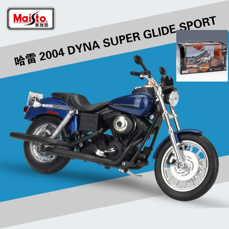 Diecast Harley Street Glide Special 2015 Motorcycle Model 1 to 12 Scale