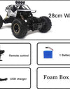 4WD RC Car 1:12 37CM / 1:16 28CM Remote Control Trucks 2.4G Radio Control Off-Road 4x4 Vehicle Children Toys for Kids