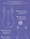 Women's Shapewear Bodysuit  Slimming  Butt Lifter Full Body Shaper Bbl Tummy Control Open Crotch Ziper