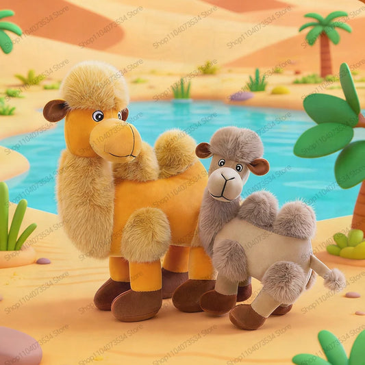 Cute Desert Camel Plush Stuffed Doll Toy