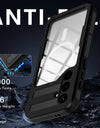 IP68 Waterproof Phone Case For Samsung Galaxy S25 S24 ultra S24 Plus, Clear Full Protection Cover For Swimming And Diving
