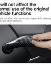 1 Pair Carbon Fiber Steering Wheel Whiff Protection Cover For Tesla Model 3 Y ABS Car Column Shift Knob Cover Decor For Tesla