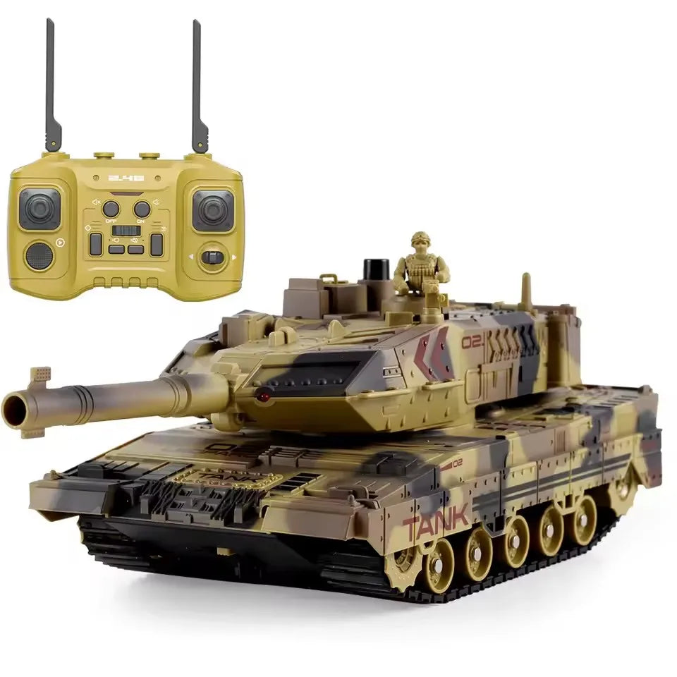 2.4G Remote Control Military Tank With Water Bullet And Spray