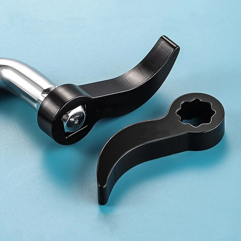Tool Crowbar Adapter Head 1/2 Inch Drive Ratchet or Open End Wrench Suitable for Your Toolbox DIY Tools Axle Shaft Removal