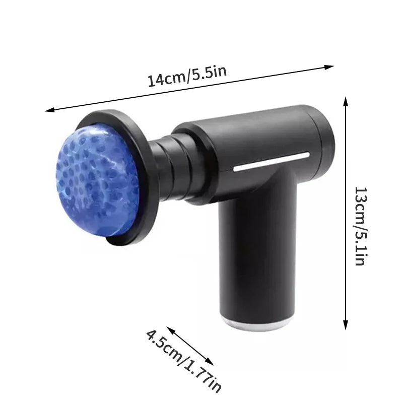 Professional Level Muscle Massage  Relaxation Intelligent Exercise Fitness Massager Cold And Hot Compress Fascia  6 Heads