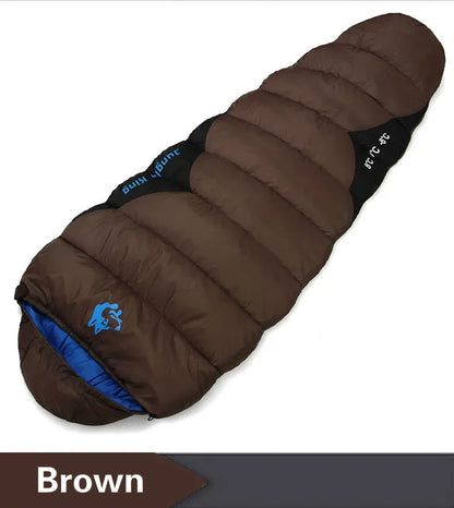 1.5KG Thickened Winter Cold Weather Waterproof Sleeping Bag Camping Hiking Supplies -8℃ Cotton Sleeping Bags