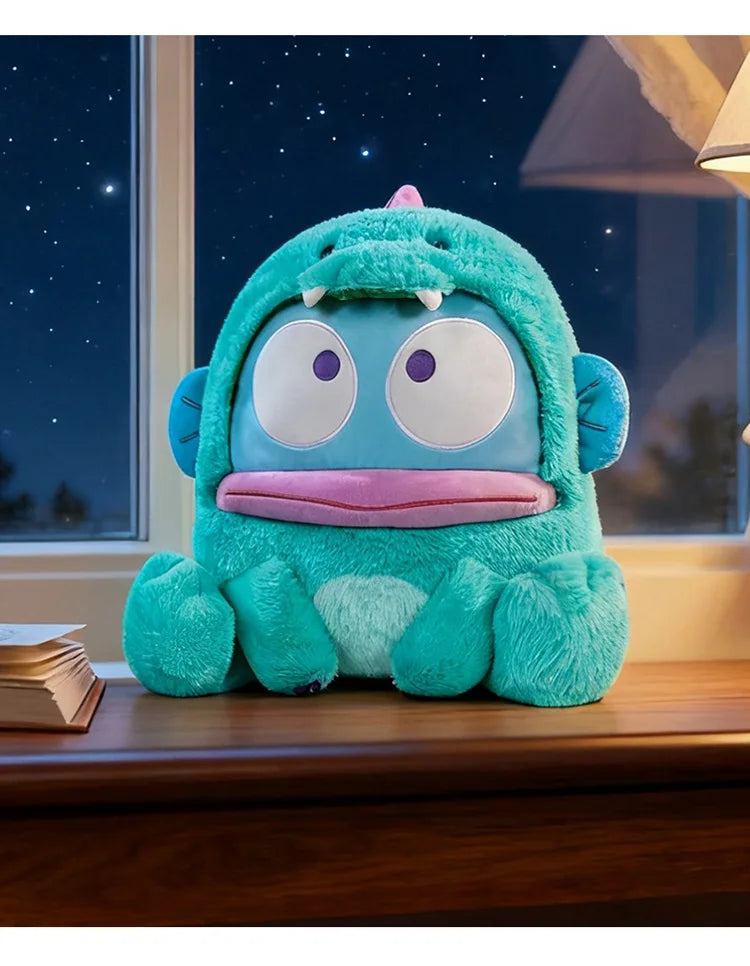 Cute Blue Character Plush Stuffed Doll Toy