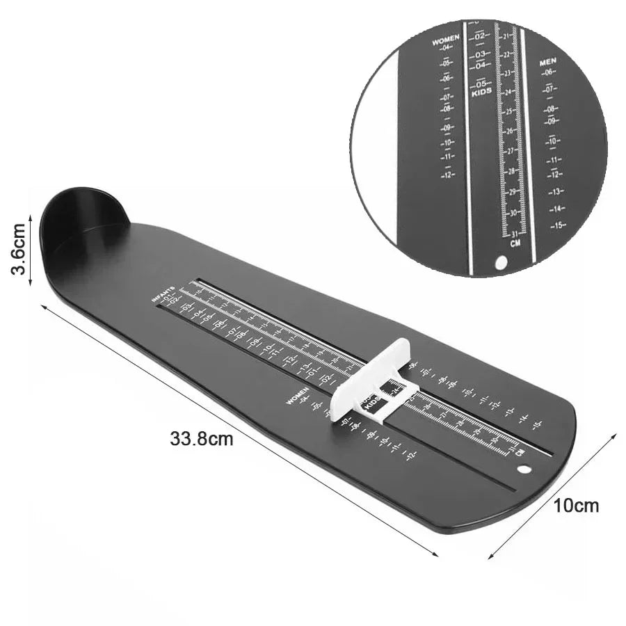 Foot Measuring Device Kids Foot Length Measure Gauge Men Women Adults Feet Shoes Size Measurement Ruler US Standard Size
