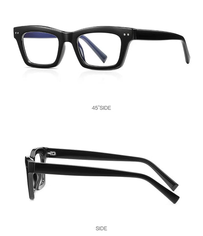 HONGMEI Men's Anti Blue Light Reading Glasses Brand Simple Myopia Prescription Glasses Men  Optical Eyewear Glasses Frame 2191