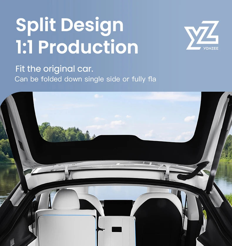 Custom Nappa Leather Trunk Mat Set for Tesla Model Y Juniper 2025 2026 Full Coverage Cargo Liner 7 Piece