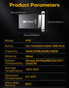 Kodak USB3.2 High Speed Mini USB Flash Drive 64G 32G 128G Pendrive Metal USB Stick for Car Laptops Desktop Macbook