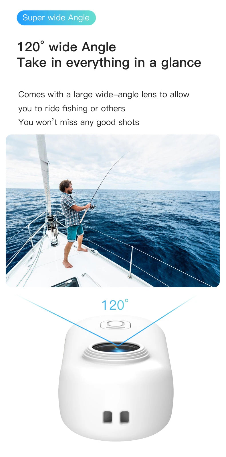 Mini 4K Thumb Action Camera with WiFi Remote Control and Electronic Image Stabilization